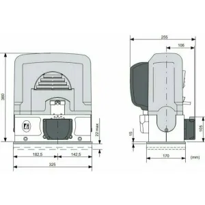 CAME BK-2200 привод для откатных ворот (КАМЕ) CAME BK-2200 привод для откатных ворот (КАМЕ)