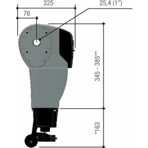 Привод 24 В с энкодером осевой, промышленный CAME 001C-BXE24 (КАМЕ) Привод 24 В с энкодером осевой, промышленный CAME 001C-BXE24 (КАМЕ)