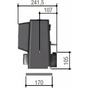 Привод для откатных ворот BX708AGS CAME 801MS-0030 (КАМЕ) Привод для откатных ворот BX708AGS CAME 801MS-0030 (КАМЕ)