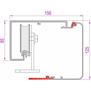 Автоматика для двустворчатой раздвижной двери FLUO-SLB BASIC, короб 4400 мм CAME 818SL-0067 (КАМЕ) Автоматика для двустворчатой раздвижной двери FLUO-SLB BASIC, короб 4400 мм CAME 818SL-0067 (КАМЕ)