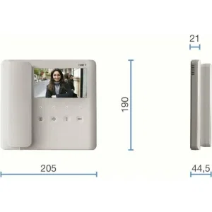 Комплект видеодомофона AGT V для системы X1 AGT LVKIT CAME 8K40CF-019 (КАМЕ) Комплект видеодомофона AGT V для системы X1 AGT LVKIT CAME 8K40CF-019 (КАМЕ)