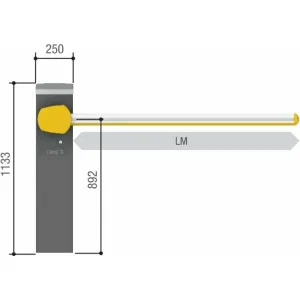 Комплект шлагбаума GARD PT для проездов до 3,8 м CAME GARD PT 4 KIT (КАМЕ) Комплект шлагбаума GARD PT для проездов до 3,8 м CAME GARD PT 4 KIT (КАМЕ)